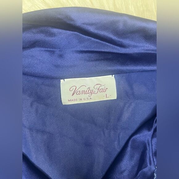 Vanity Fair vintage button down sleep gown sz Large - Picture 2 of 6